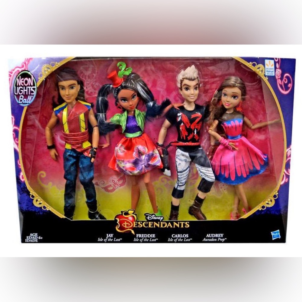 Descendants Neon Lights Ball Dolls